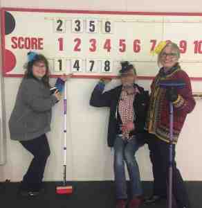 Pennywise celebrates their first point.